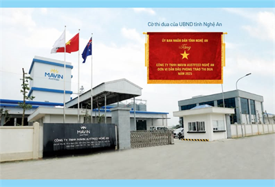 Mavin Austfeed Nghệ An vinh dự nhận cờ thi đua của UBND tỉnh Nghệ An 2025