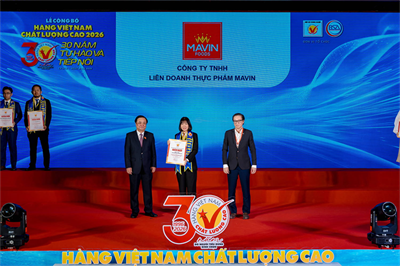 Mavin Foods lần đầu tiên được vinh danh Hàng Việt Nam Chất Lượng Cao