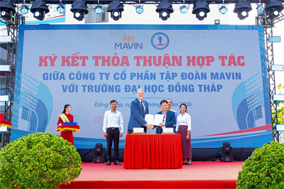 Mavin thúc đẩy hợp tác giáo dục cùng Trường Đại học Đồng Tháp